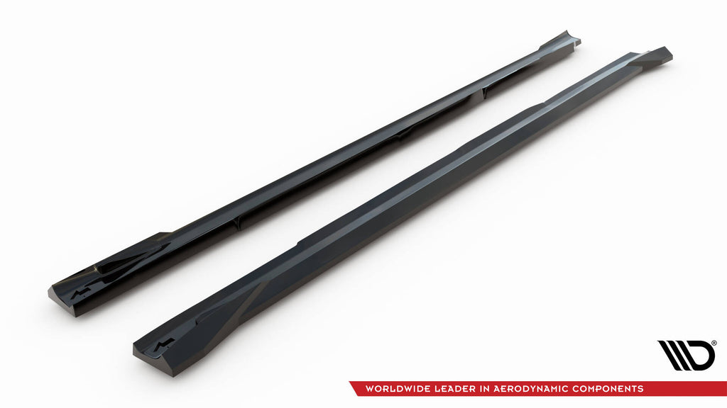 Side skirts diffusers bmw x4 m f98