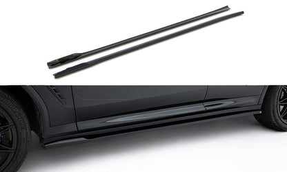 Side skirts diffusers bmw x4 m-pack g02 facelift