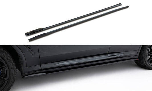 Side skirts diffusers bmw x4 m-pack g02 facelift