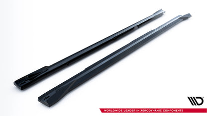 Side skirts diffusers bmw x4m f98 facelift