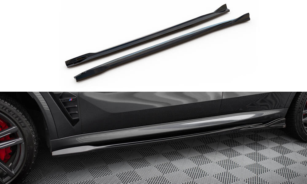 Side nederdele diffusorer BMW X5 M F95 ansigtsløftning