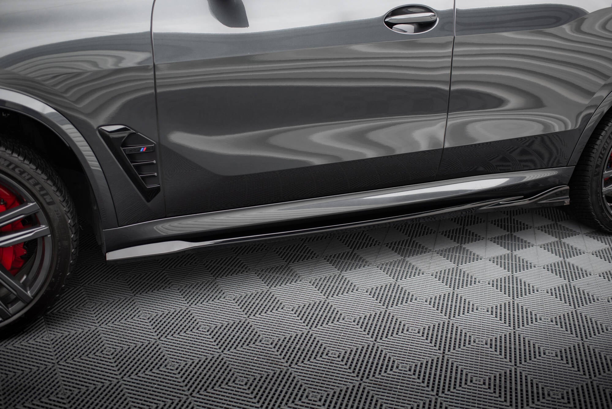 Side nederdele diffusorer BMW X5 M F95 ansigtsløftning