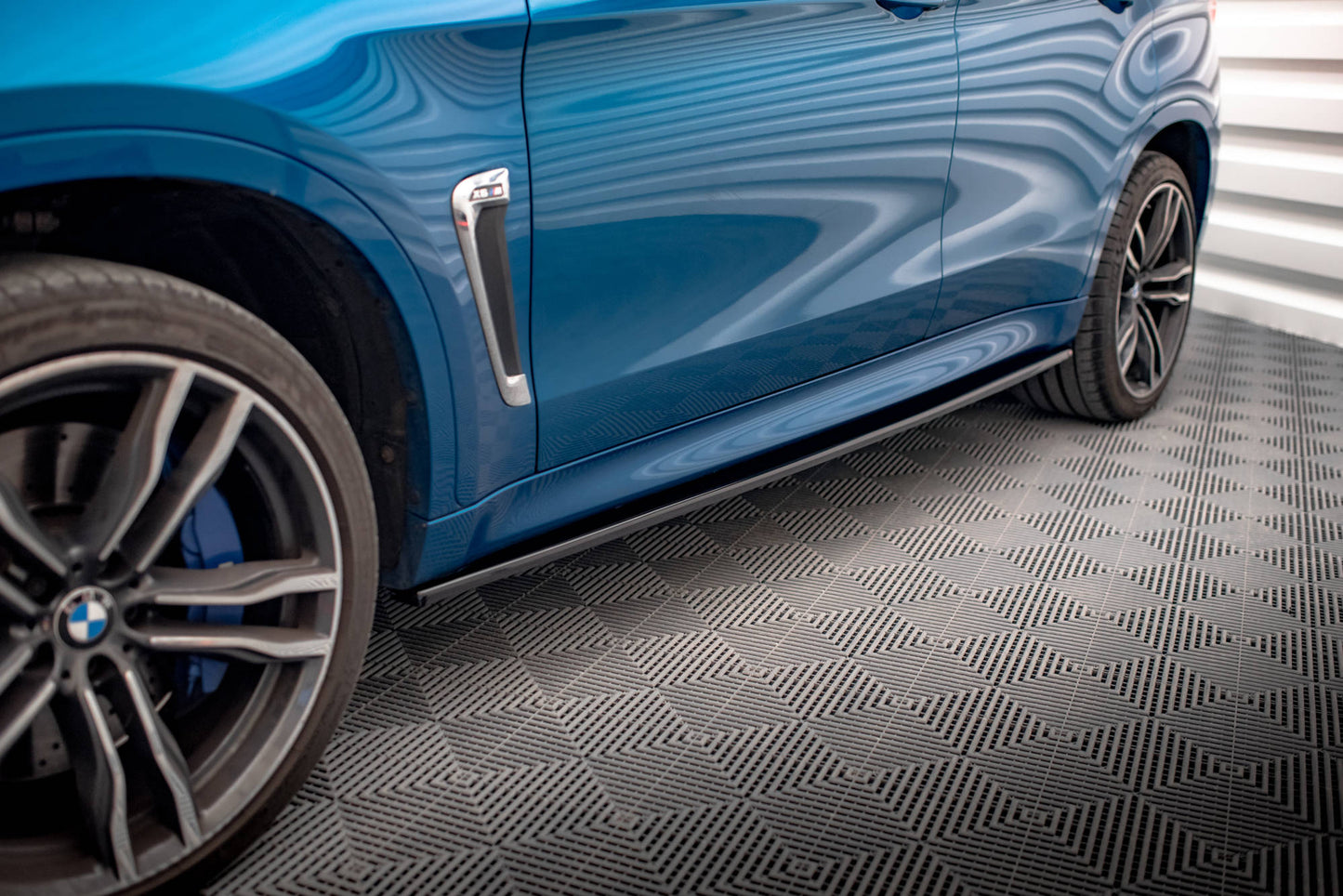 Side skirts diffusers bmw x6 m f86