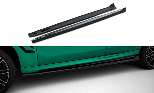 Side skirts diffusers bmw x6 m f96 facelift