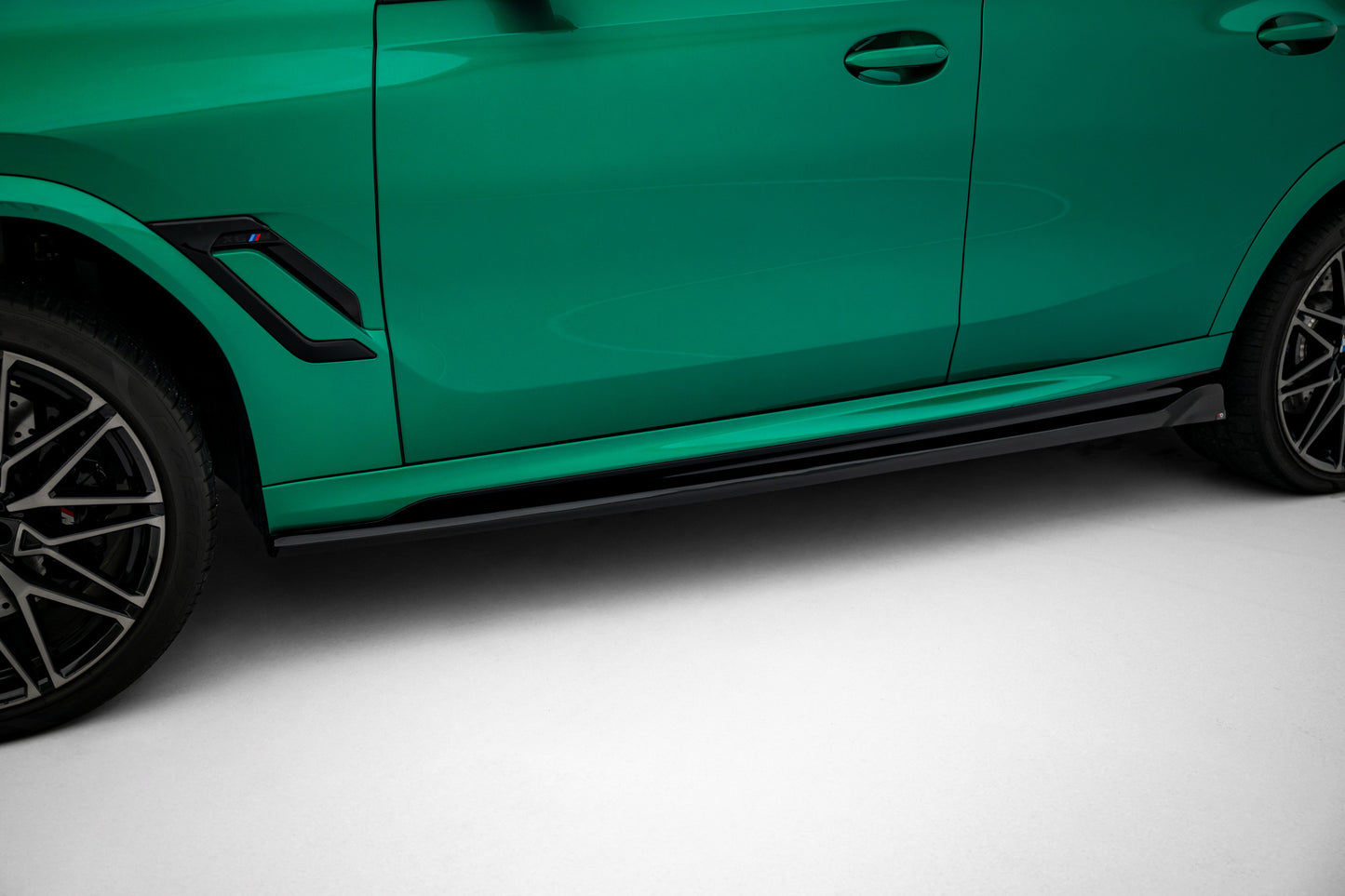 Side skirts diffusers bmw x6 m f96 facelift