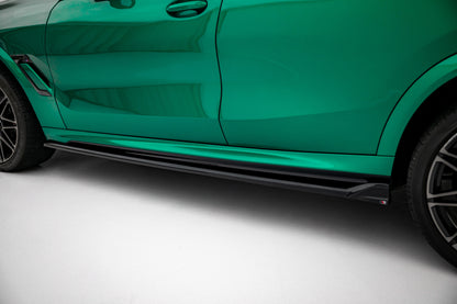 Side skirts diffusers bmw x6 m f96 facelift