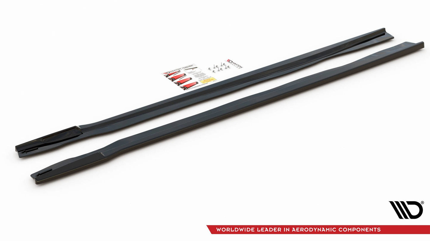 Side skirts diffusers bmw x7 m-pack g07