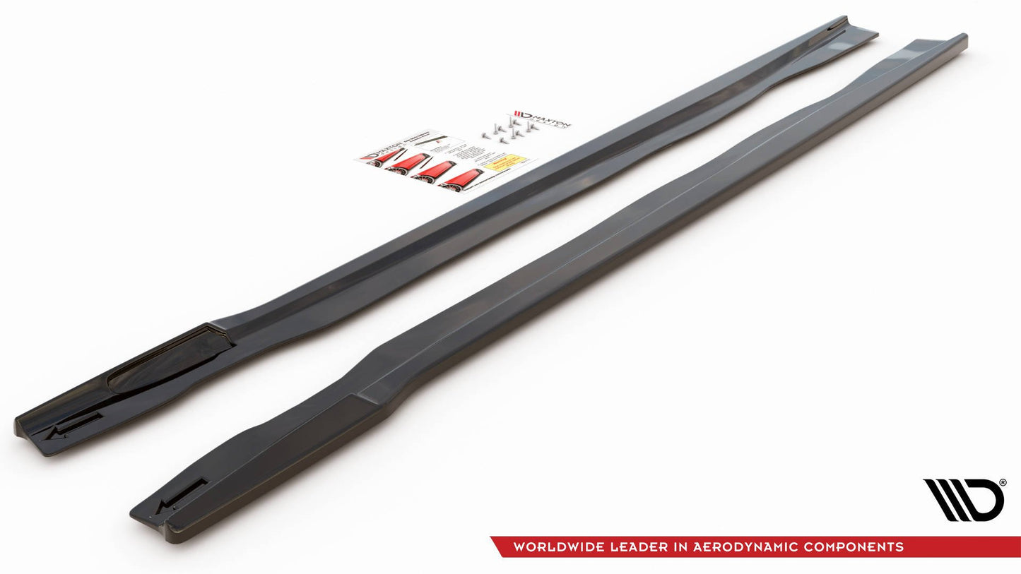 Side skirts diffusers bmw x7 m-pack g07