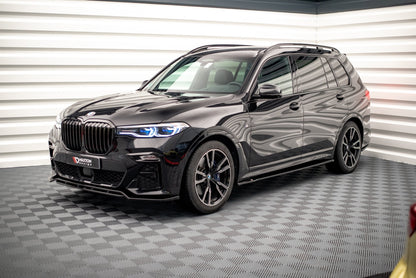 Side skirts diffusers bmw x7 m-pack g07