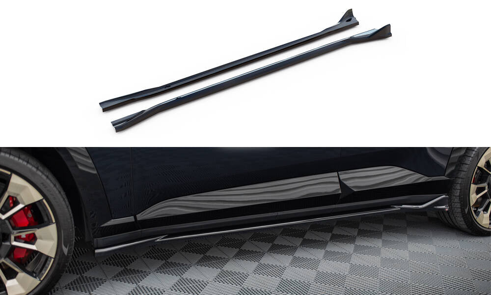 Side skirts diffusers bmw xm g09