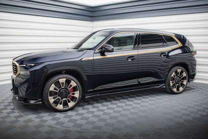 Side skirts diffusers bmw xm g09