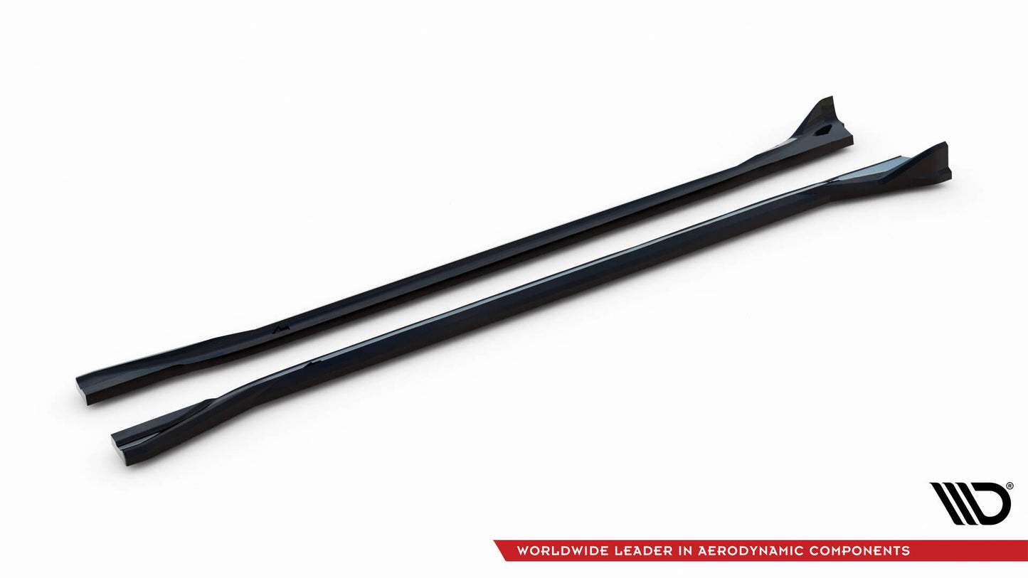 Side skirts diffusers bmw xm g09