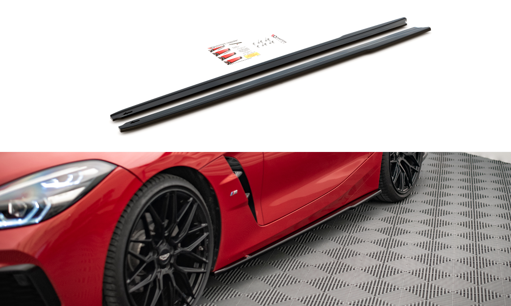 Side skirts diffusers bmw z4 m-pack g29