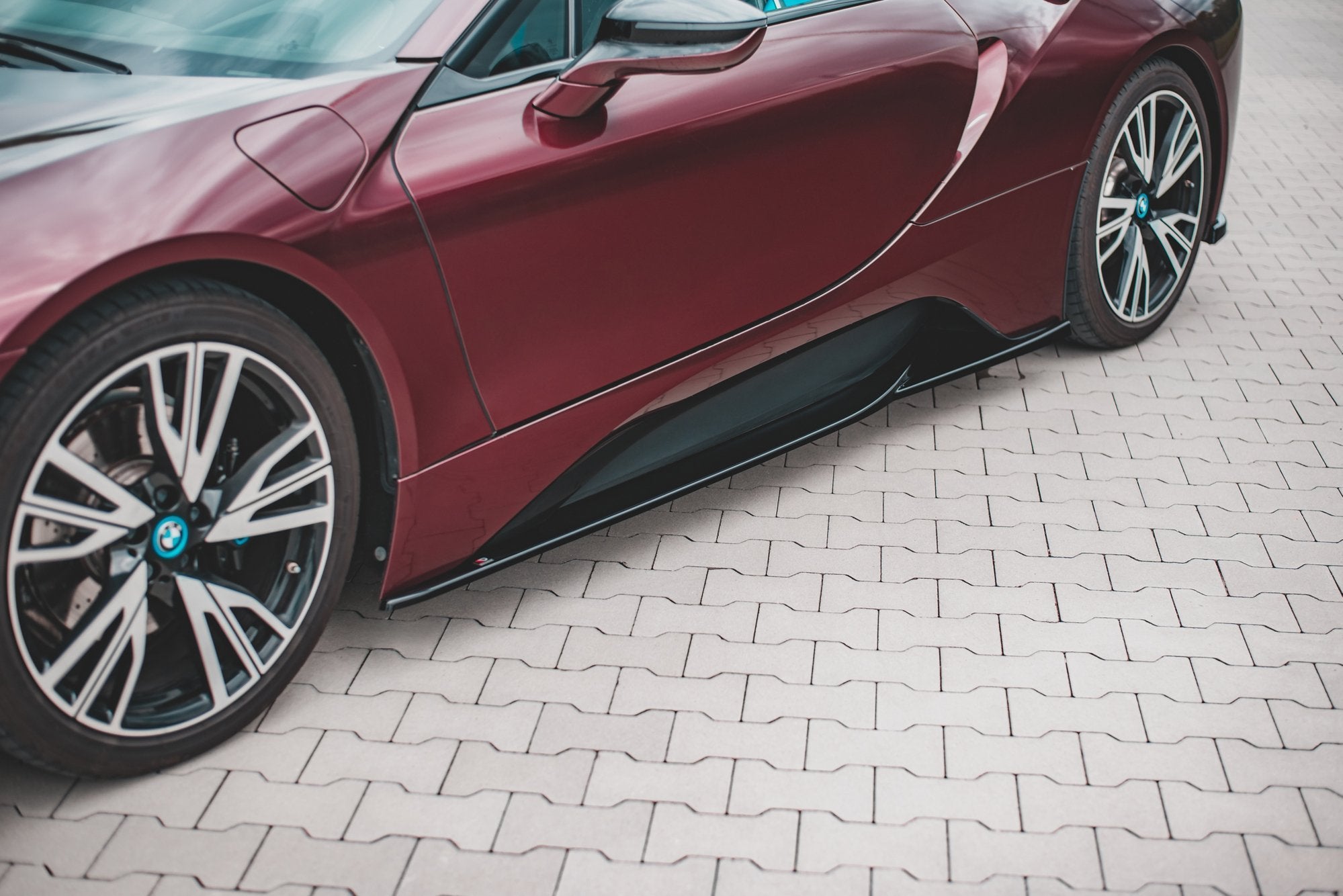 Side nederdele diffusorer bmw i8