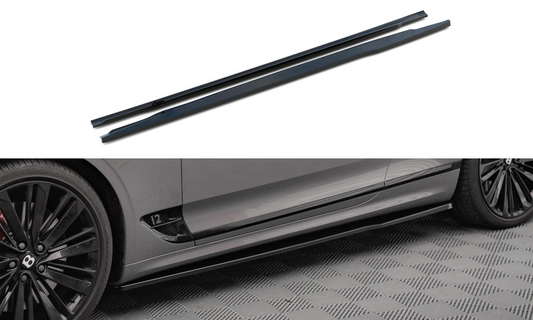 Side skirts diffusers bentley continental convertible gt mk3