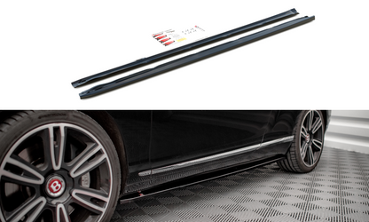 Side skirts diffusers bentley continental gt v8 s mk2