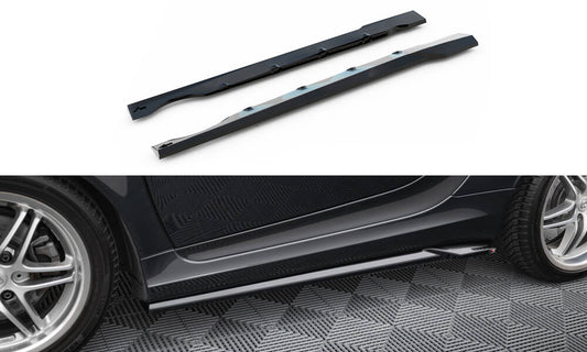 Side skirts diffusers brabus smart fortwo c451 facelift