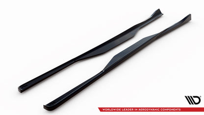 Side skirts diffusers chevrolet corvette c6