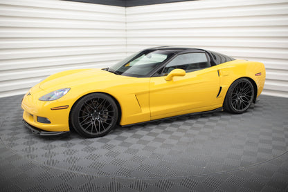 Side skirts diffusers chevrolet corvette c6