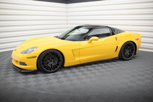 Side skirts diffusers chevrolet corvette c6