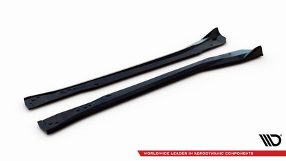 Side skirts diffusers chevrolet corvette z06 c7