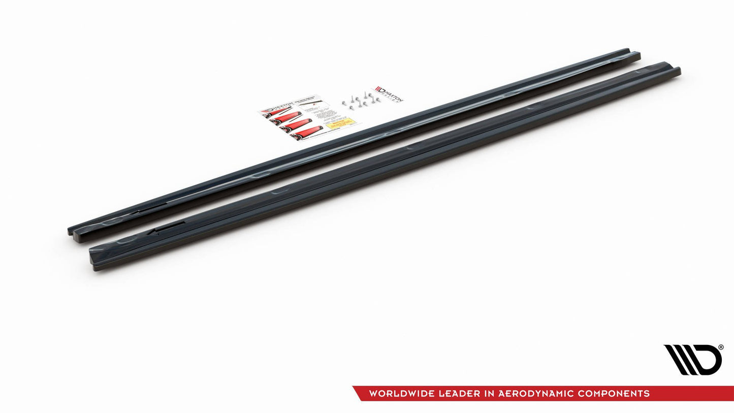 Side skirts diffusers citroen ds4