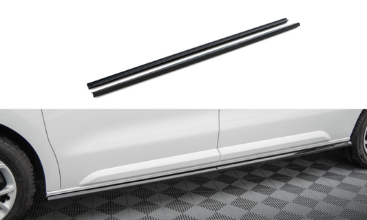 Side skirts diffusers citroen jumpy l2 /l3 mk3
