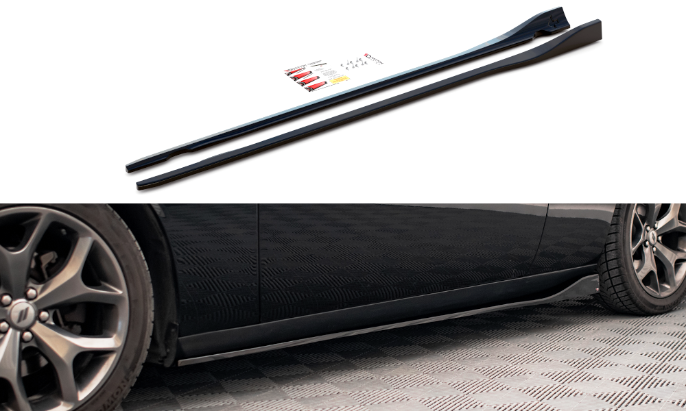 Side skirts diffusers dodge challenger rt / gt mk3 facelift