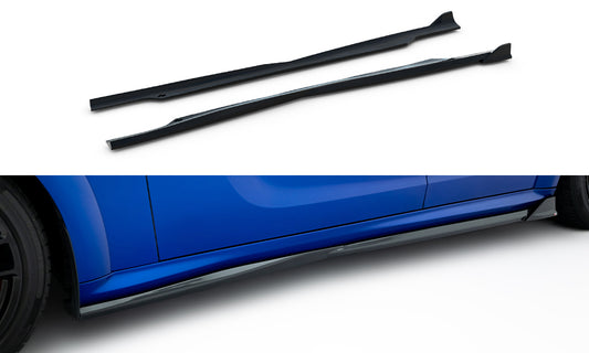 Side skirts diffusers dodge charger rt scat pack widebody mk3 facelift