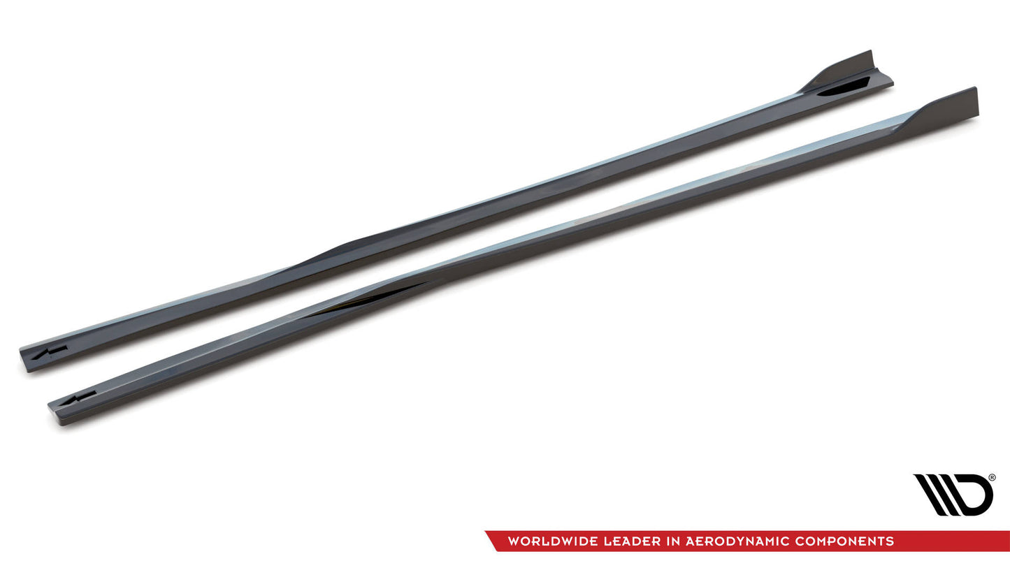 Side skirts diffusers dodge charger srt mk7 facelift