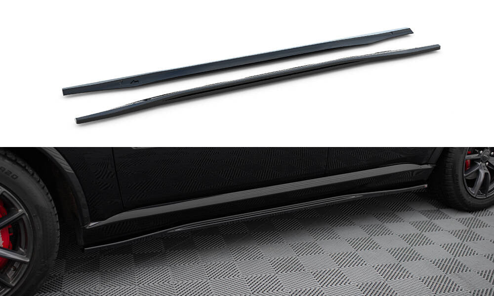 Side skirts diffusers dodge durango srt mk3