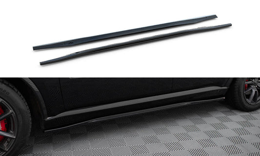Side skirts diffusers dodge durango srt mk3