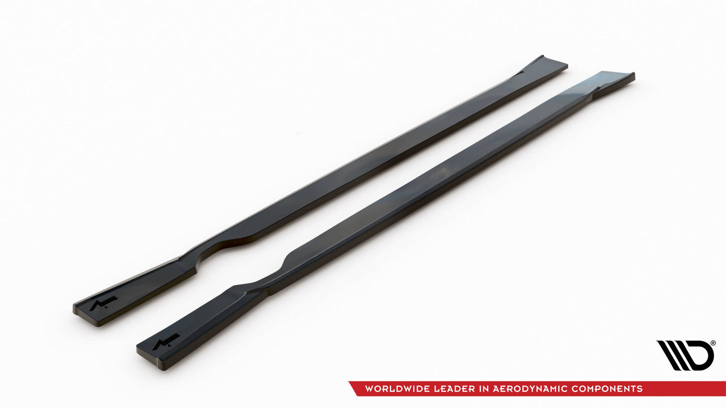 Side skirts diffusers fiat 500x sport mk1 facelift