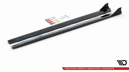 Side Skirts Diffusers + Flaps Ford Mustang GT MK6 Facelift