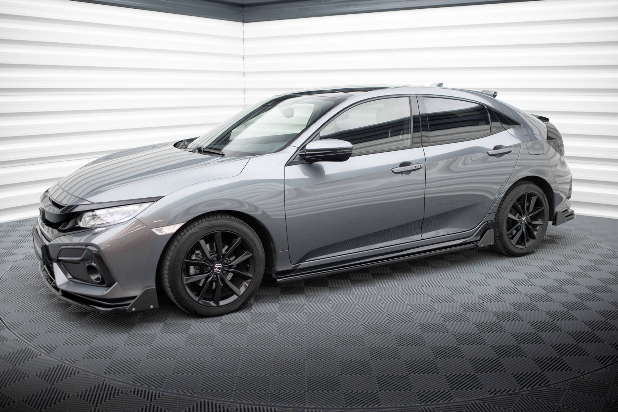 Side skirts diffusers + flaps honda civic sport mk 10