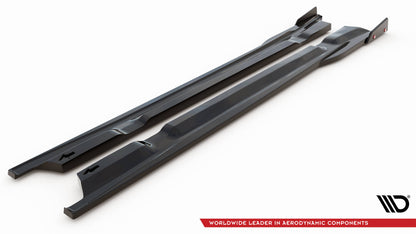 Side skirts diffusers + flaps nissan gtr r35 facelift