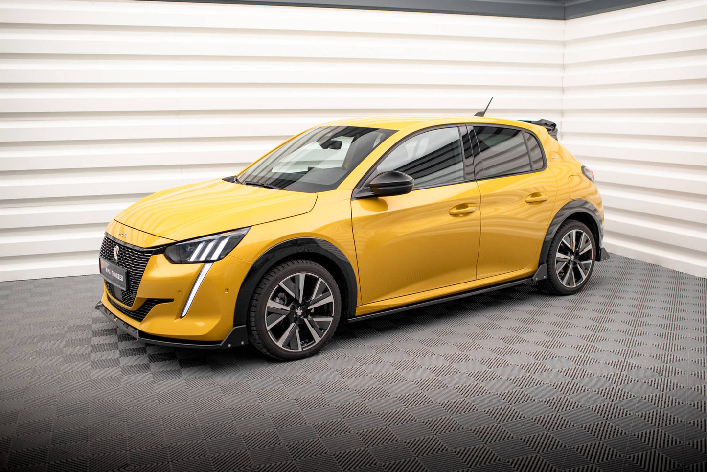 Side skirts diffusers + flaps peugeot 208 gt mk2