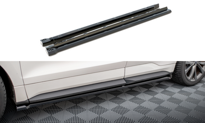 Side skirts diffusers ford edge sport mk2