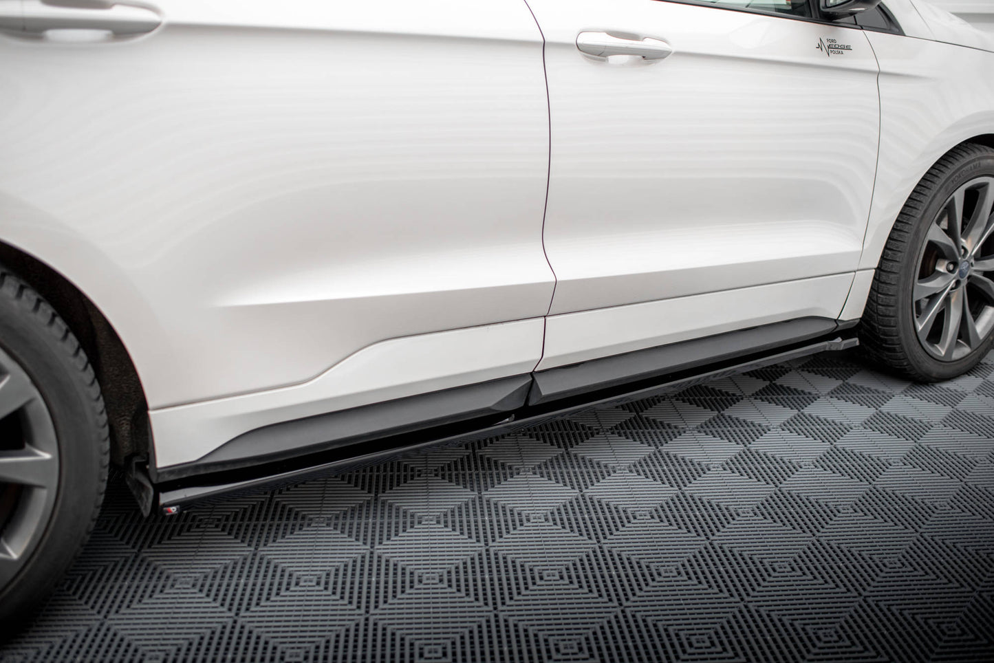 Side skirts diffusers ford edge sport mk2