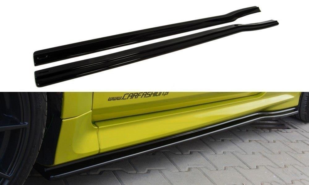 Side skirts diffusers ford focus rs mk2