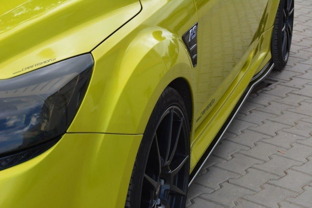 Side skirts diffusers ford focus rs mk2
