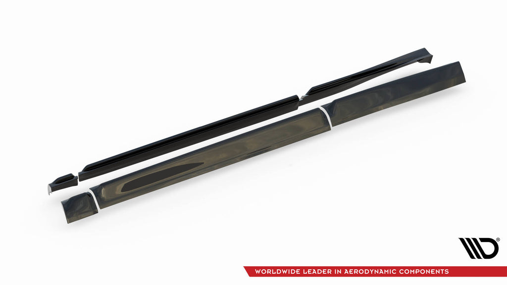 Side skirts diffusers ford puma st / st-line / standard mk1