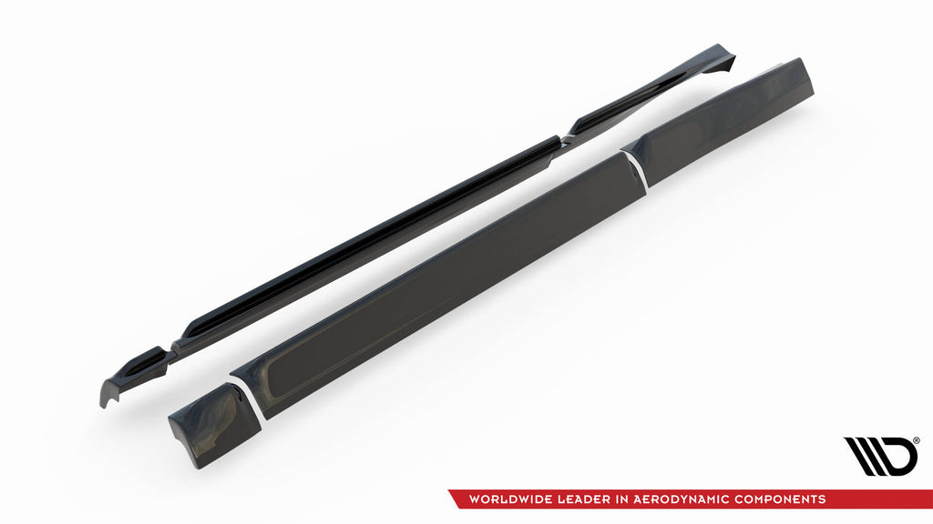 Side skirts diffusers ford puma st / st-line / standard mk1