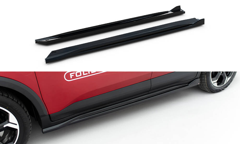 Side skirts diffusers ford tourneo courier mk2