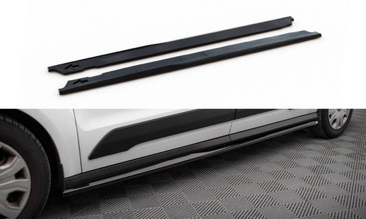 Side skirts diffusers ford transit connect l2 mk2 facelift