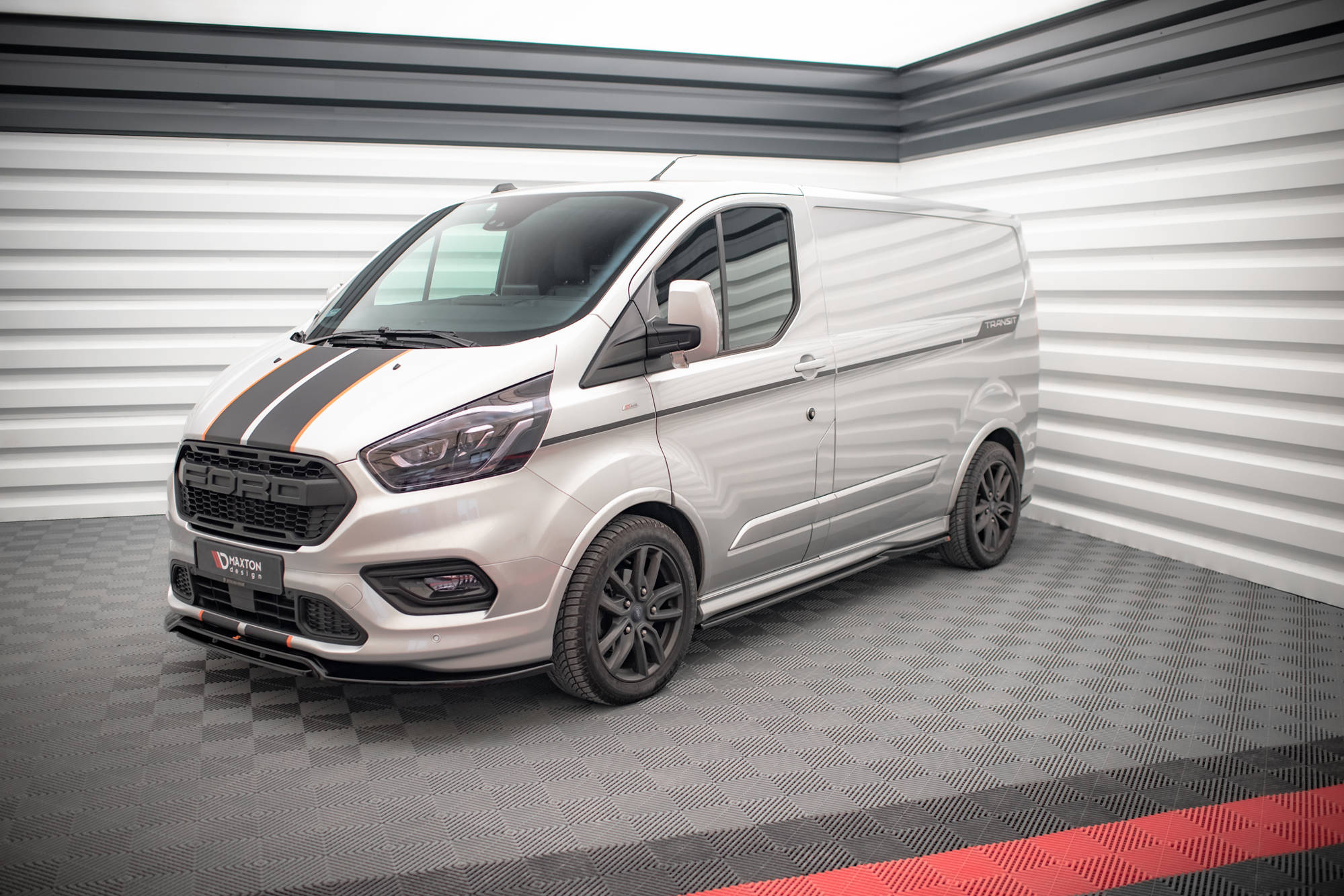 Sivuhameet hajottimet Ford Transit Custom St-Line MK1-kasvojenkorotus
