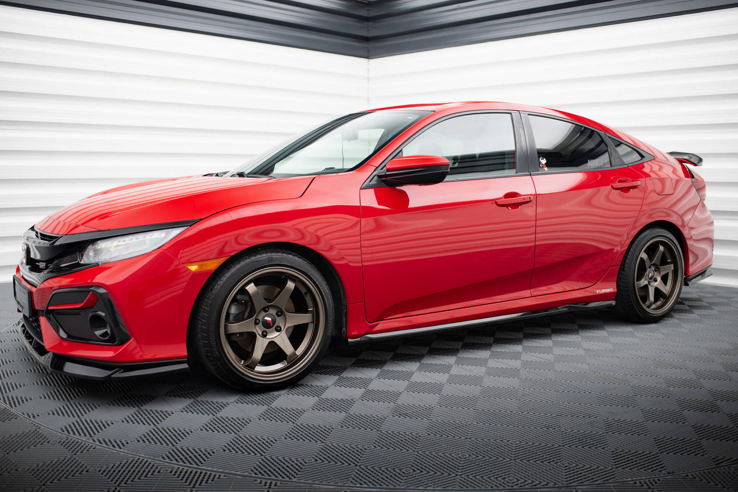 Side skirts diffusers honda civic si mk10