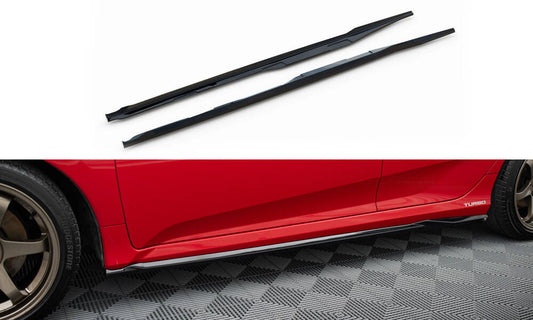 Side skirts diffusers honda civic si mk10