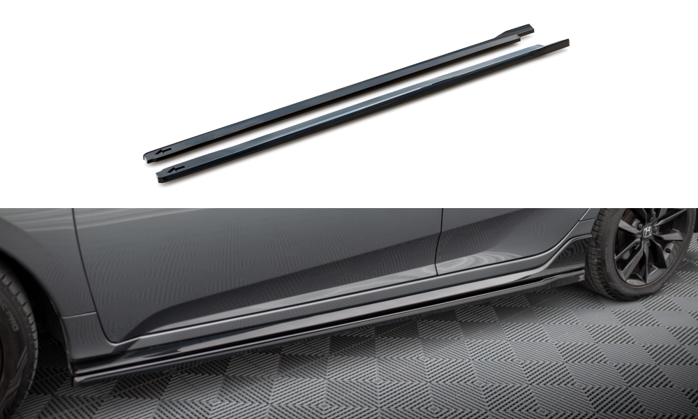 Side skirts diffusers honda civic sport mk 10