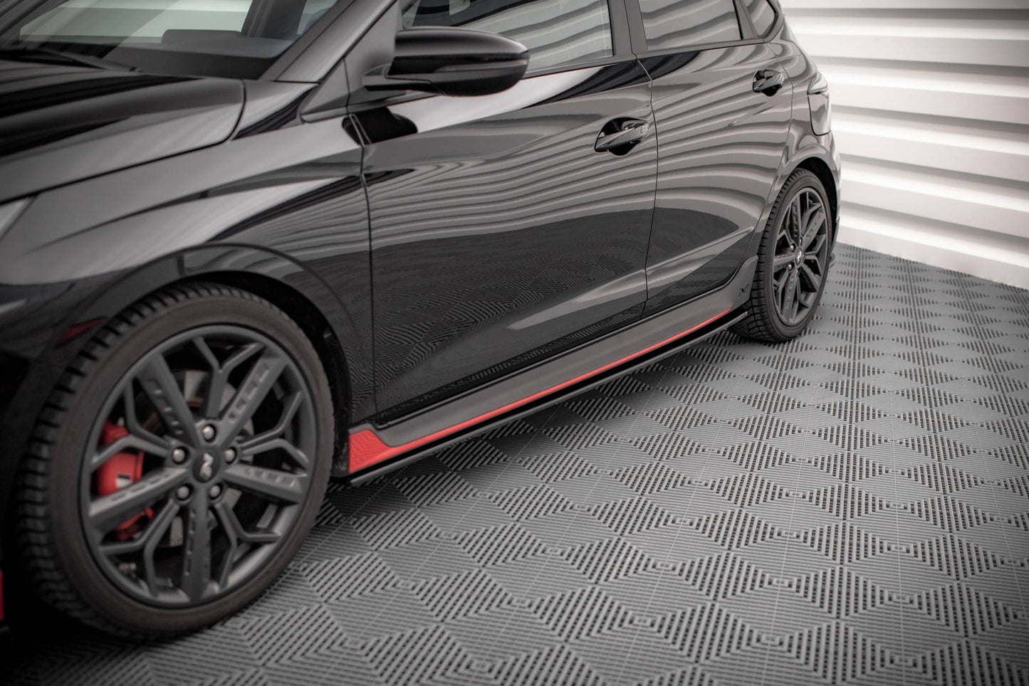 Side skirts diffusers hyundai i20 n mk3